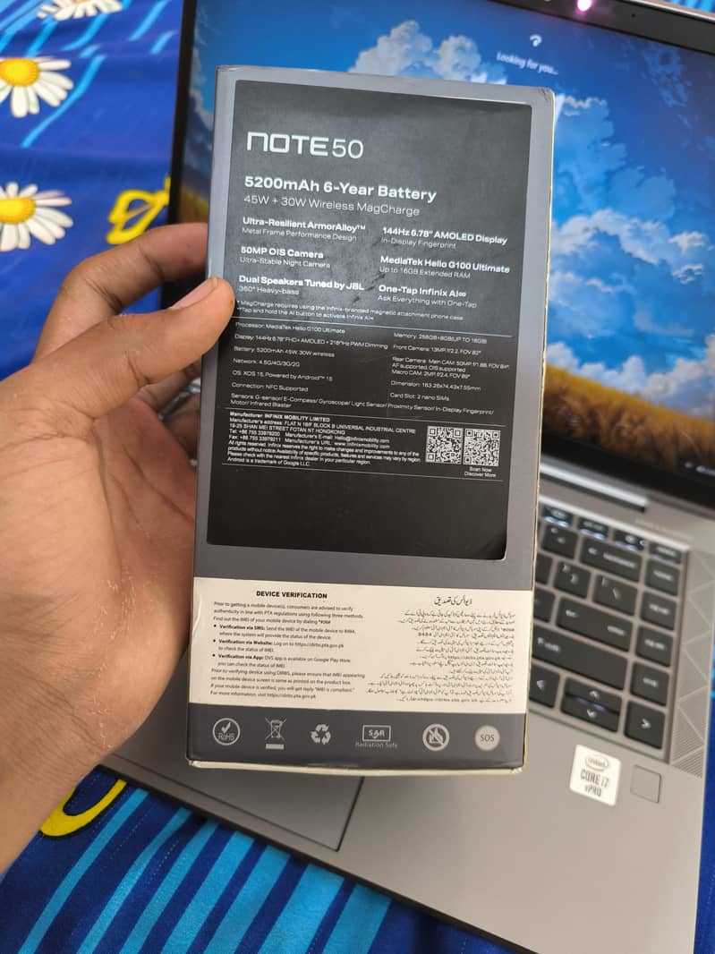 Infinix Note 50 8
