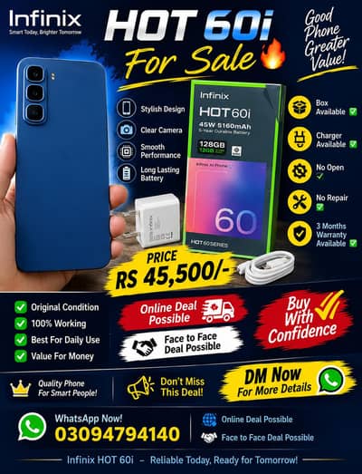 Infinix hot 60i
