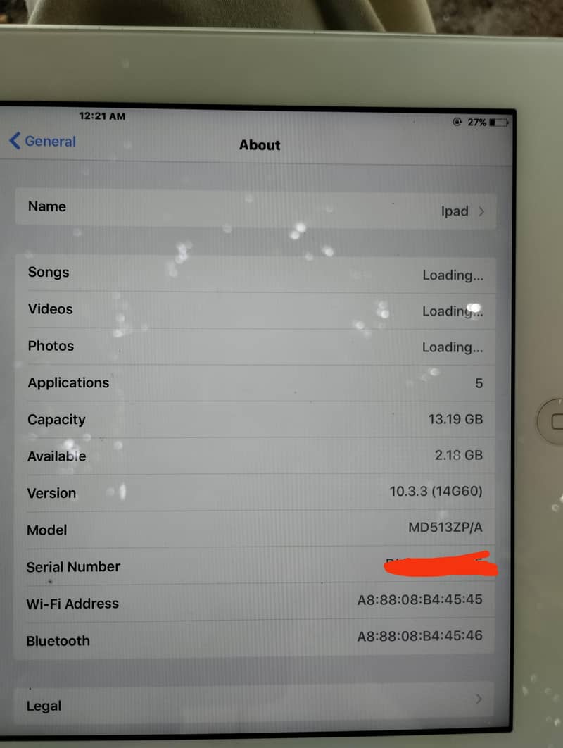 ipad for sell 0