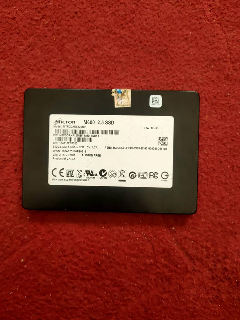 SSD 512GB 0