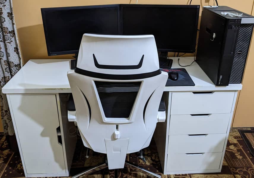 Computer table & chair 2