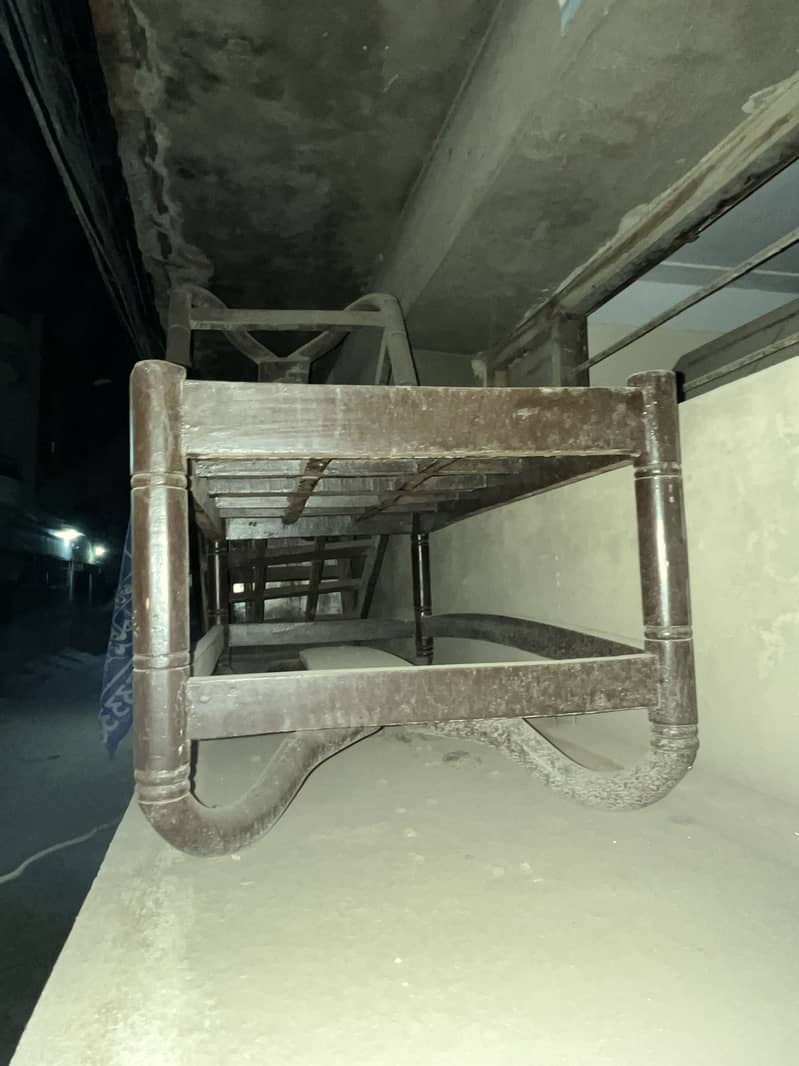 Wood table 3
