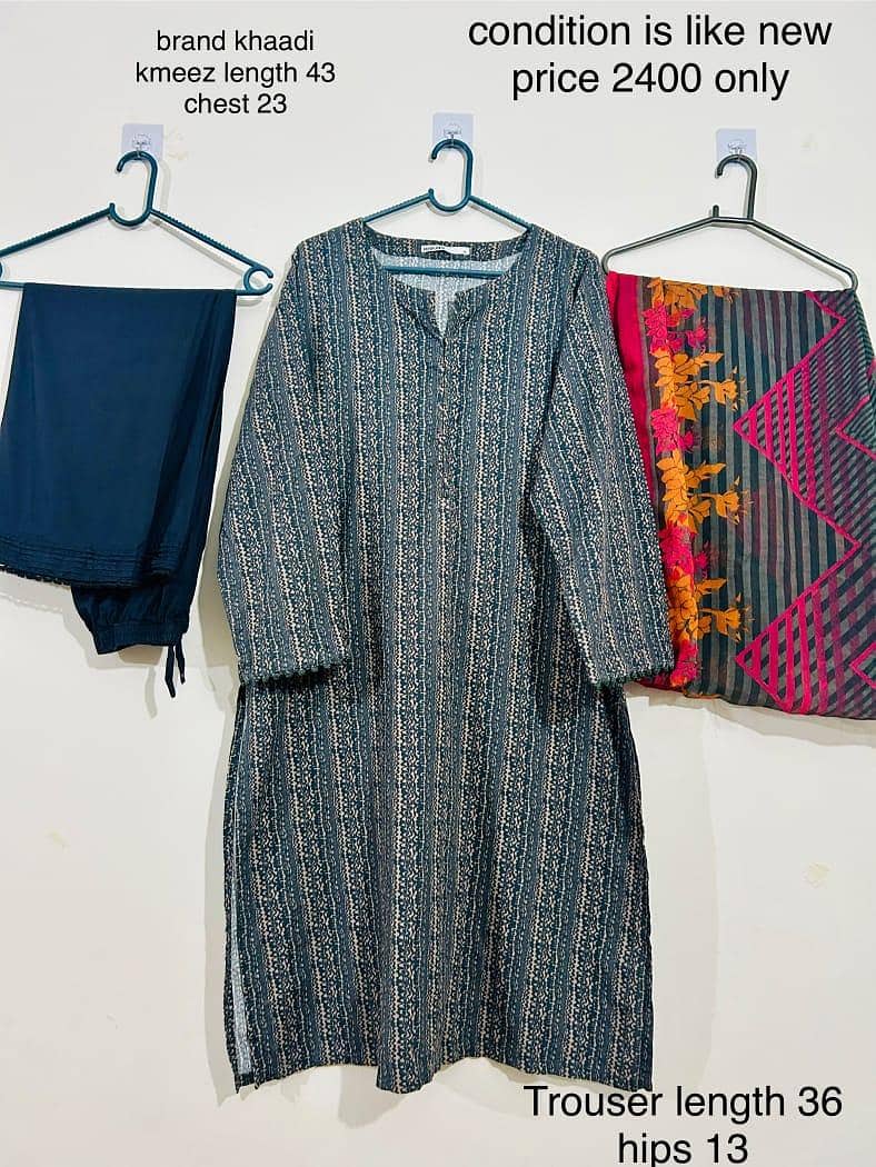 preloved branded 3pc & 2pc 1