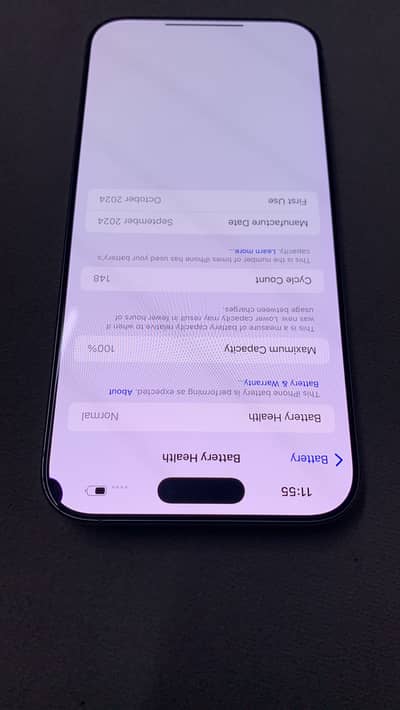 Apple iPhone Factory Unlocked 16 Pro Max 100% Battery USA MODEL