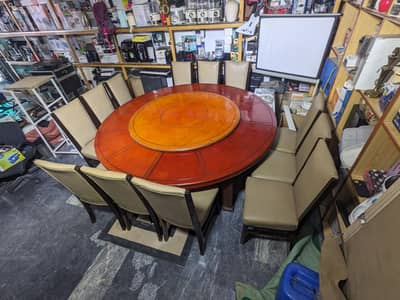 12 Person Dining Table Imported  Auto moving