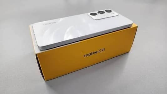 Realme C71 6GB/128GB – Original Box & Charger – Fresh Condition