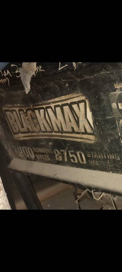 original Honda black max 7000 watts generator