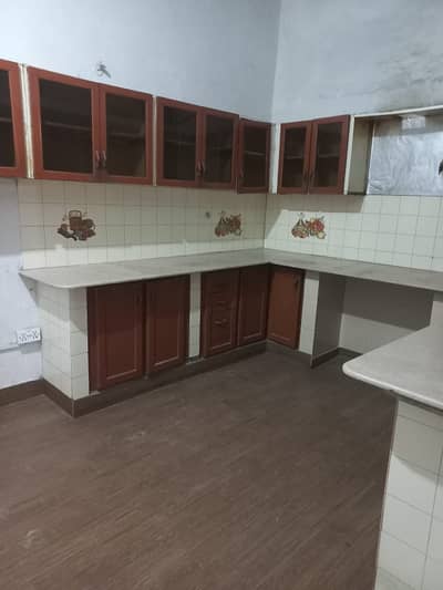 Available for rent 240 ghz portion gulshan e iqbal block 2 Ground floor 3 bed dd  2 washroom Rent 100,000 demand *Code(16895)*