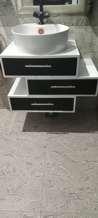 Vanity, LED mirror, cabinet, beautiful hand wash basin