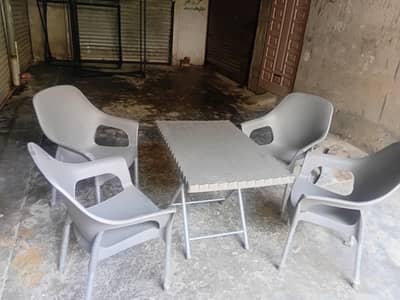 Title: 12 Chairs + 3 Tables — Complete Set for Sale
