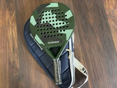 Nordicdots Fiesta Series Padel Racket - Brand New CAMO with Cover