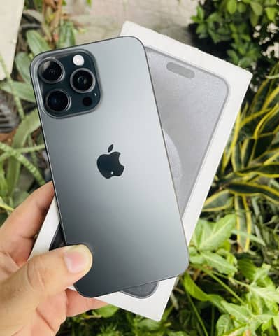 iPhone 15 Pro Max 256 GB | PTA Approved | Battery 87% |Black Titanium