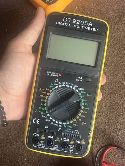 DT 9205A digital multimeter with kit