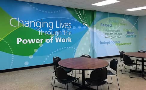 Wallpapers | Wall branding | Wall picture | Feature wall/ vinyl floor