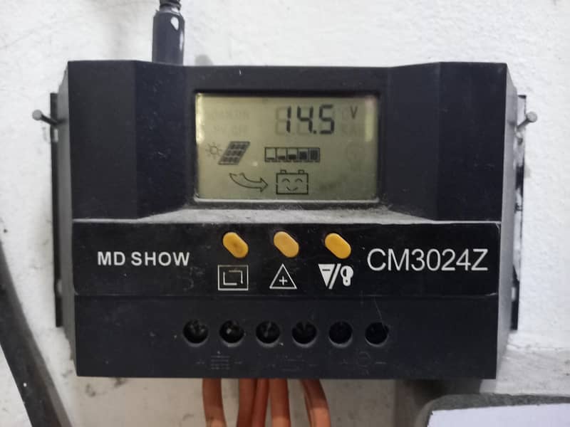 Complete Solar setup Panel | UPS  Panel stand | 12v Batter | Control 1