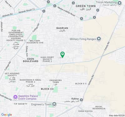 20 Marla LDA Approved Plot For Sale Sadat College Town, Khaira Distributary Road, Lahore