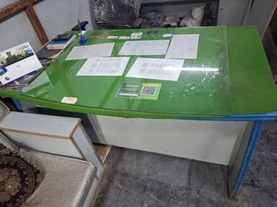 Office Table, Sofa ,Counter