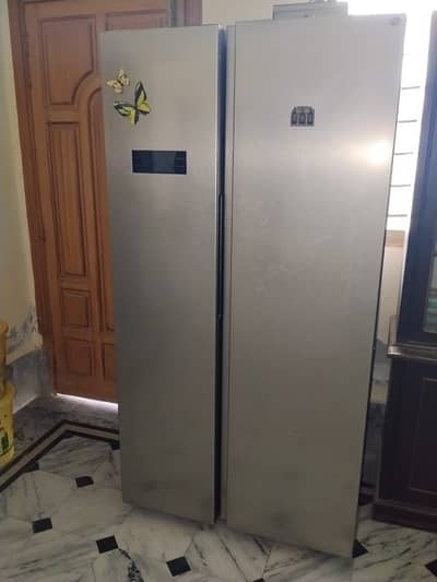 PEL double door refregenator