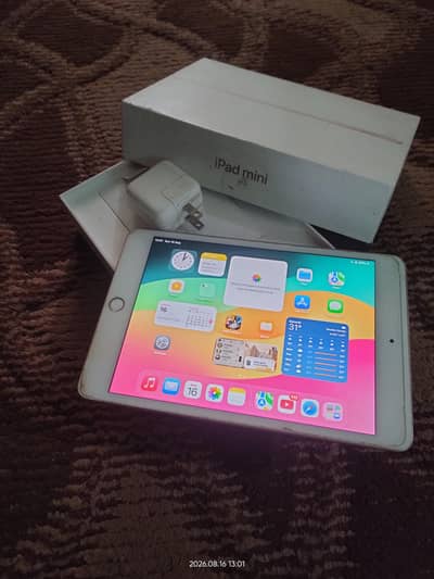 ipad mini 5 with box best condition