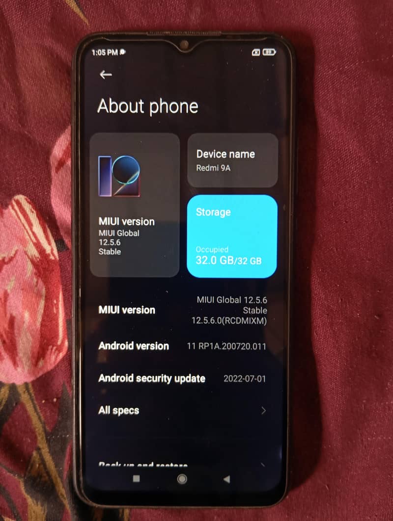 Xiaomi Redmi 9A 0