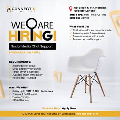 Social Media Chat Support Representative Required | CSR Jobs | Jobs