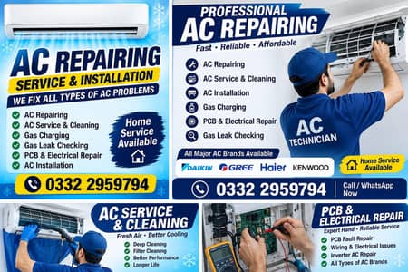 AC INSTALLATION, SERVICE & REPAIR