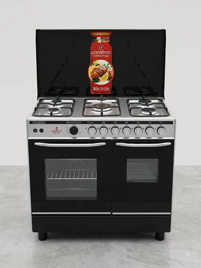 Panatron Cooking Range PCR-34 (5 Burner Double Door) - 10/10 Brand New