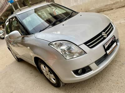 Suzuki Swift 2014 automatic DLX original car low mileage btr vitz mira