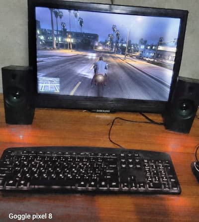 Heavy gaming PC with accessories for sale