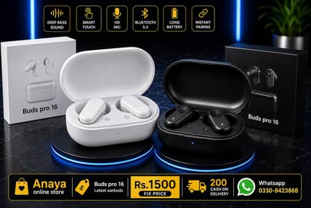 buds 16 pro (box pack)