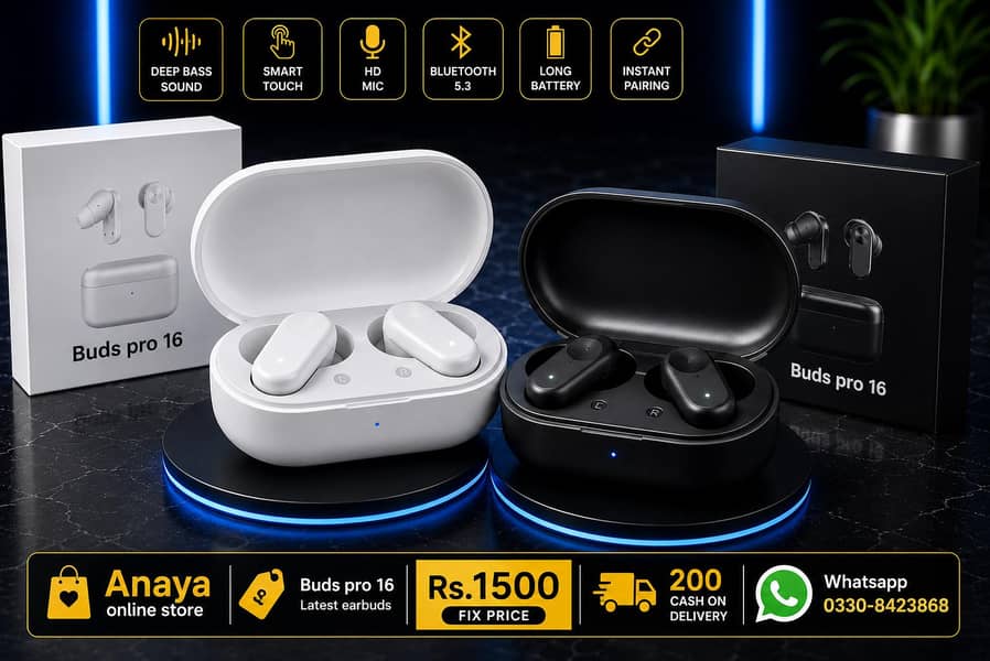 buds 16 pro (box pack) 0