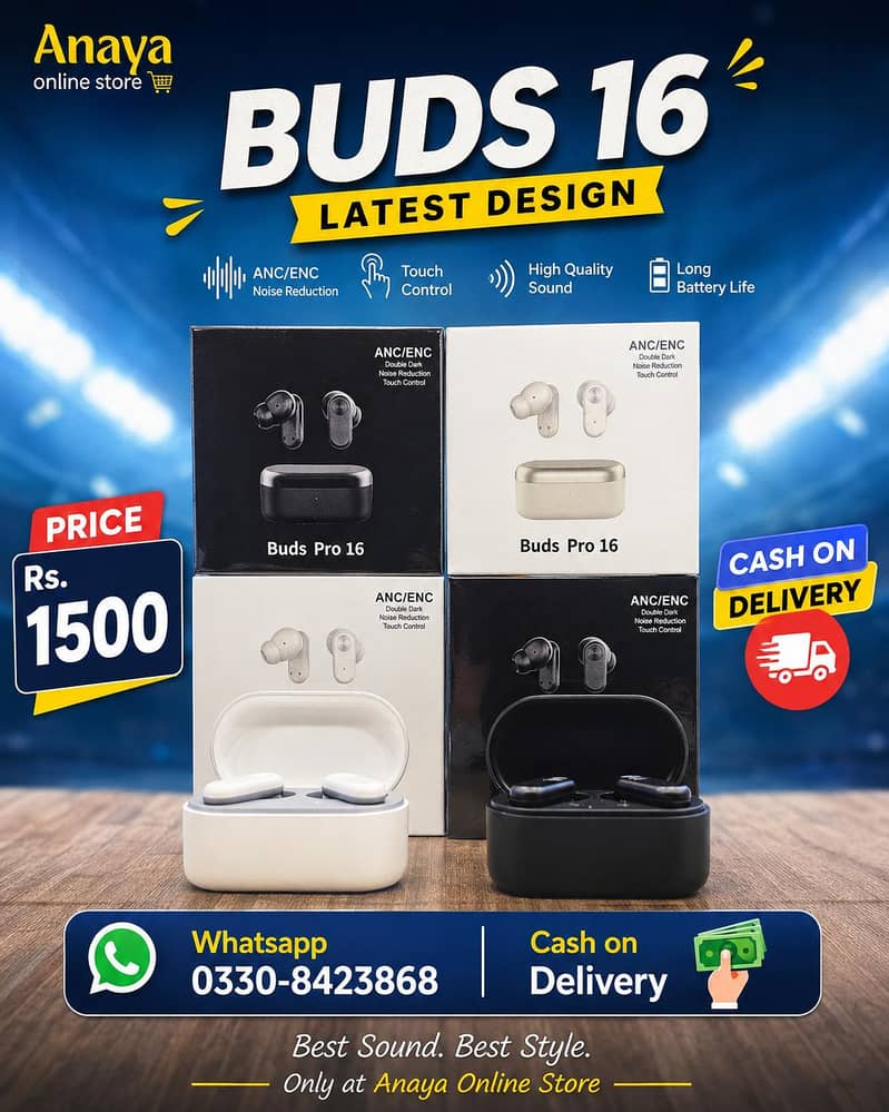 buds 16 pro (box pack) 1