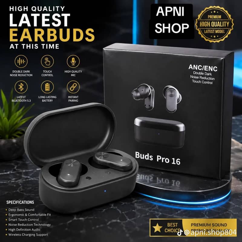 buds 16 pro (box pack) 4