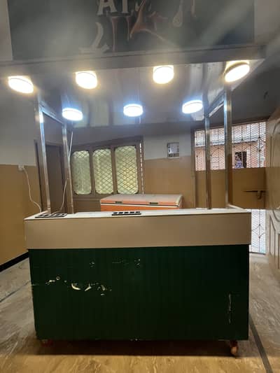 Stainless Steel fryer Cart For Sale