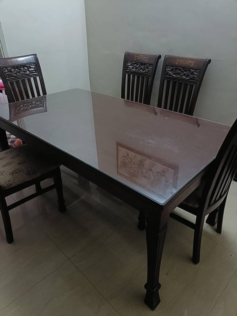 wooden dining table 2