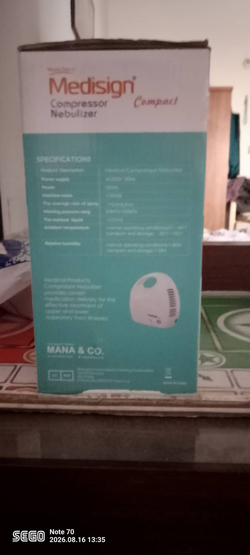 Medisign Compressor Nebuliser 1