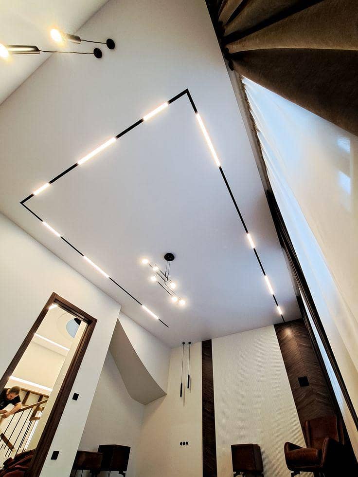 gypsum board false ceiling work 1