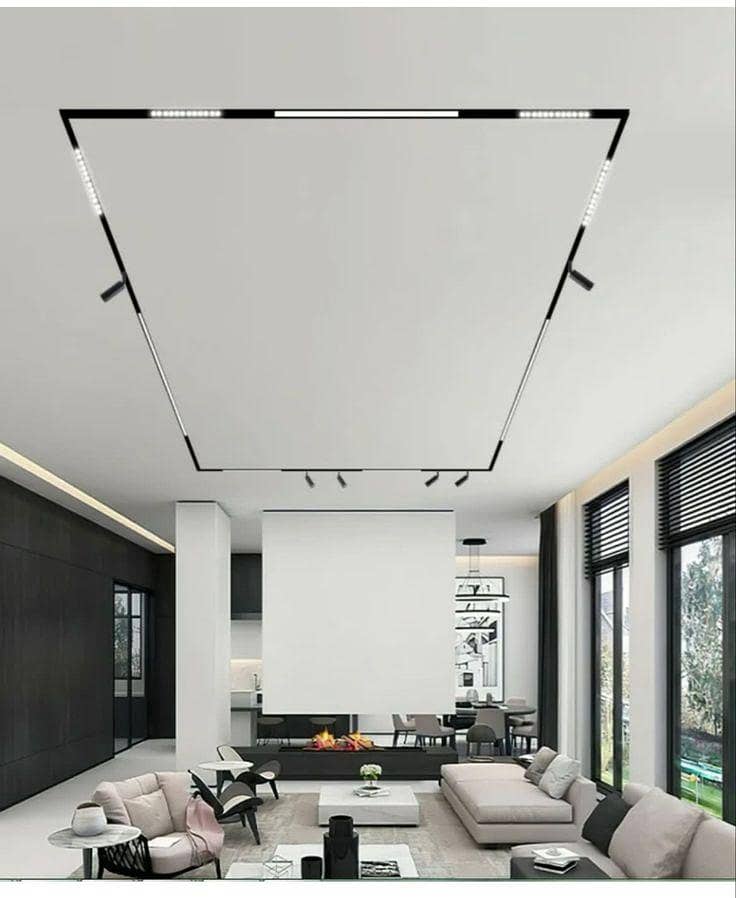 gypsum board false ceiling work 4