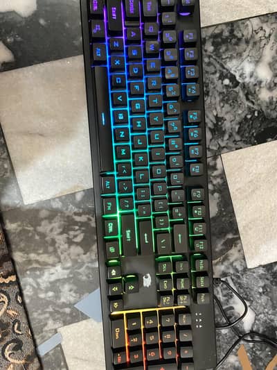 SA2210 RGB gaming keyboard plus mouse combo & Headphones