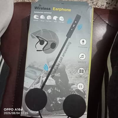 Wireless Earphones For Helmets