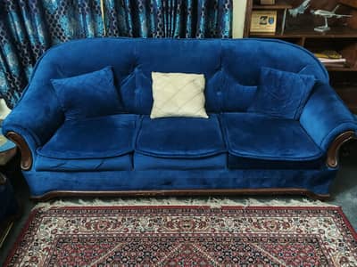 7 seater sheesham wood sofa set