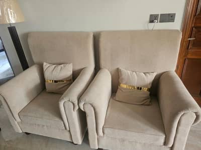 7 seater sofa set and dining table separate