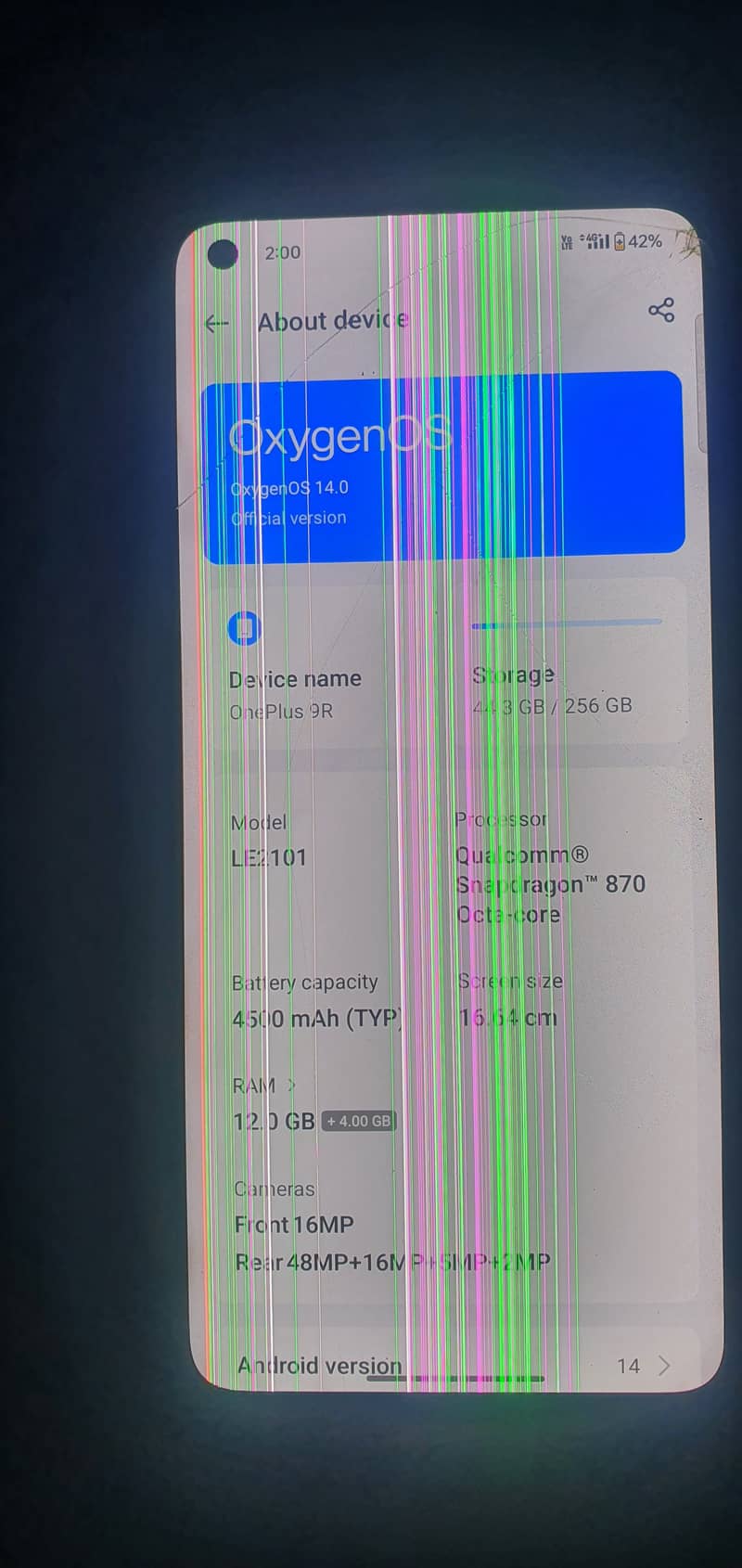 One Plus 9R 2