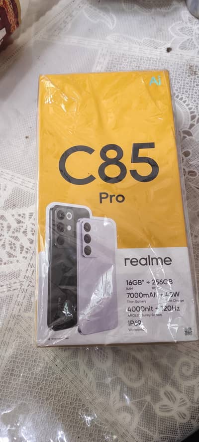 Realme C85 pro 8/256 Warranty near 7 months  Apple Samsung Vivo Oppo