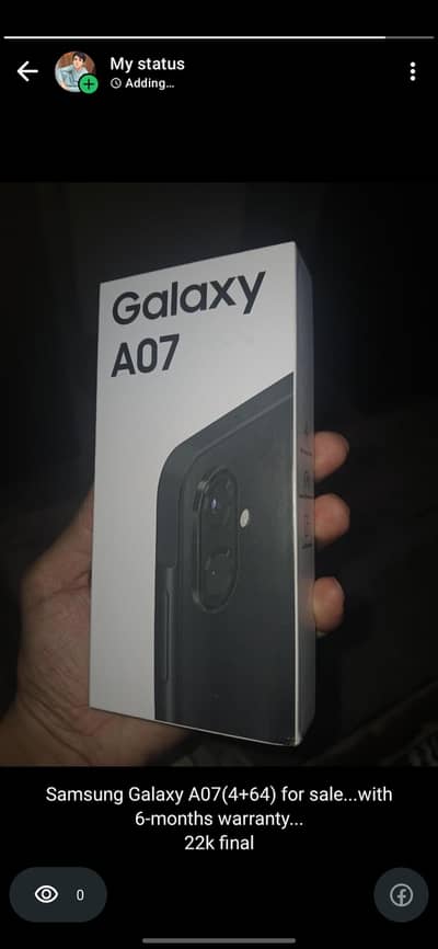 Samsung Mobile A07 4G