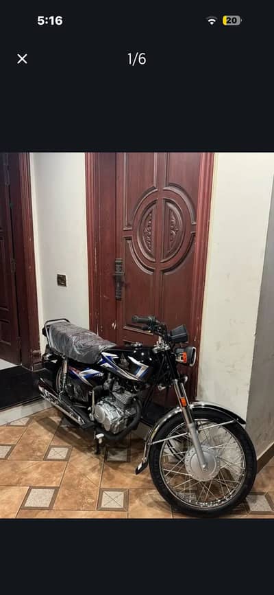 HONDA CG125 2025 ANTIQUE PIECE only 750km driven