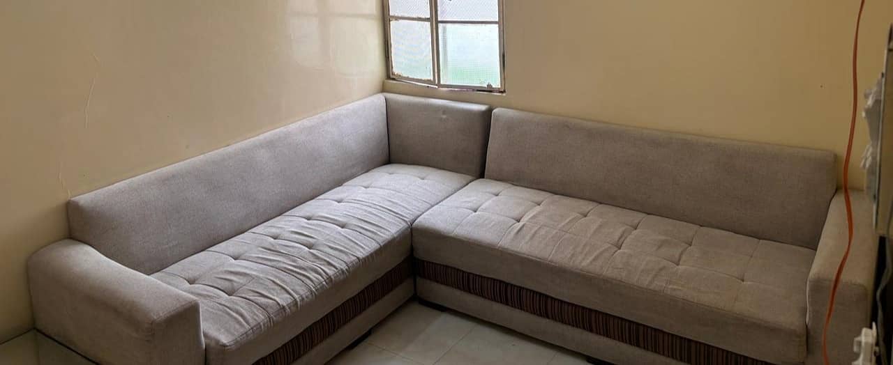 L shaped sofa set 4