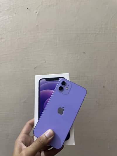 Apple iPhone 12 Dual sim pta 128gb & box 10/10 waterpack no openrepar