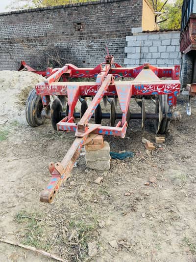 Tractor discs taway