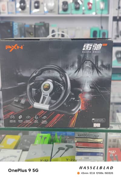 PXN V3 Pro Gaming Steering Wheel | Racing Wheel | Pedals